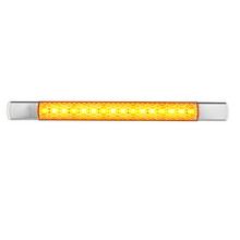 LED Autolamps 285CAT12 Slim Chrome Front Indicator Lamp - 12 Volt Only